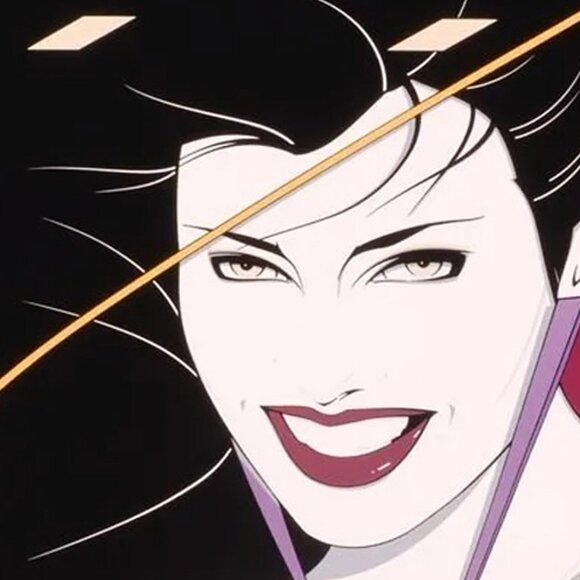 1980s Rare Patrick Nagel "Rio Girl" Poster by Mirage Edition Inc. Santa Monica - Picture 3 of 6